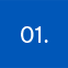 A blue background with the number 0 1.